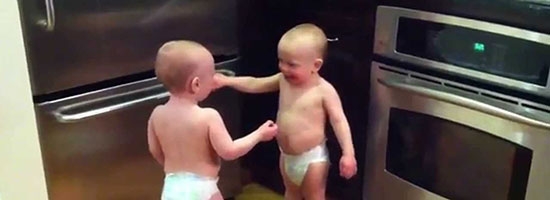 This interesting conversation between two cute little babies will make your day!