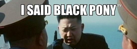 On recent Sony hack: He just wanted his black pony…