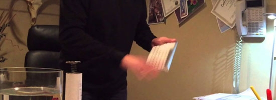 This dad reading his son’s email gets a big surprise! Hahaha!