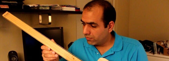 How not to make an electric guitar. Hahaha this guy is hilarious!