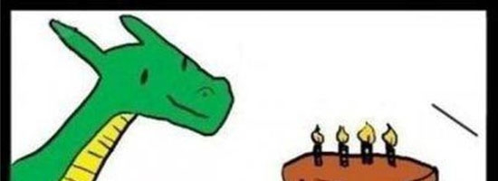 Make a wish Mr. Dragon…