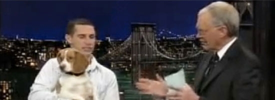 David Letterman’s stupid pet trick of the day