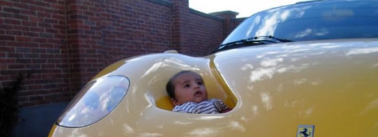 Who said Ferraris aren’t family cars?