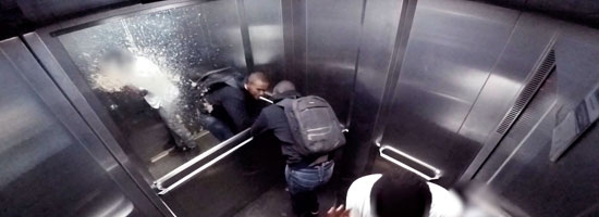 Guy pretends he has diarrhea in elevator, people completely lose their minds!