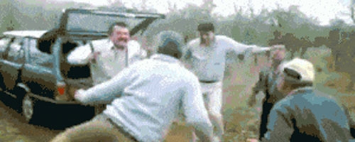 When your friends are too drunk and start to dance…!