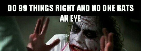 The Joker tells the truth!