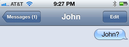 I’ll be there in 5 minutes…