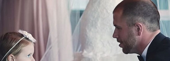 During his vows, NASCAR driver Brian Scott suddenly turned to his bride’s daughter. And brought everyone to tears.