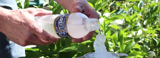 You won’t believe how much fun a bottle of water can be. Just awesome!