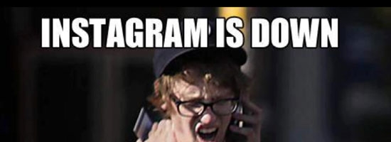 When Instagram & Facebook is down