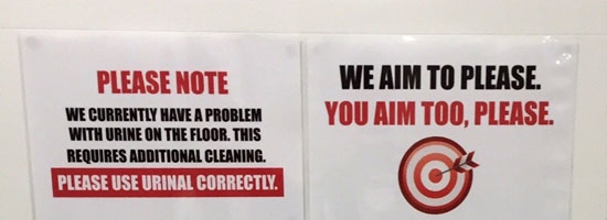 We aim to please