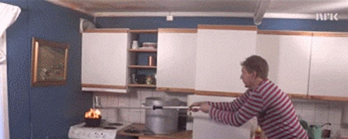 I guess this is from the training for how to burn down your house in 10 seconds