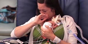 This baby was born to die but a miracle helped him survive, this video will bring you tears of joy!