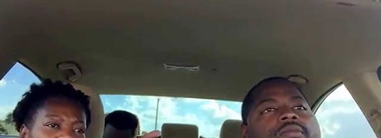Sometimes riding with mom is not a good idea… LOL
