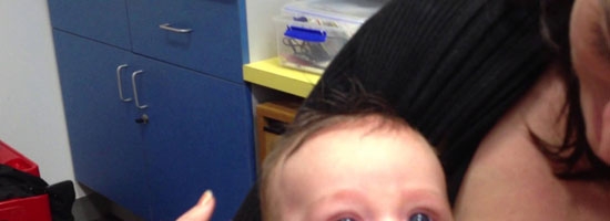 This deaf baby is about to hear for the first time in his life. His reaction is priceless!