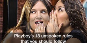 Playboy’s 18 Unspoken Rules of Sex!