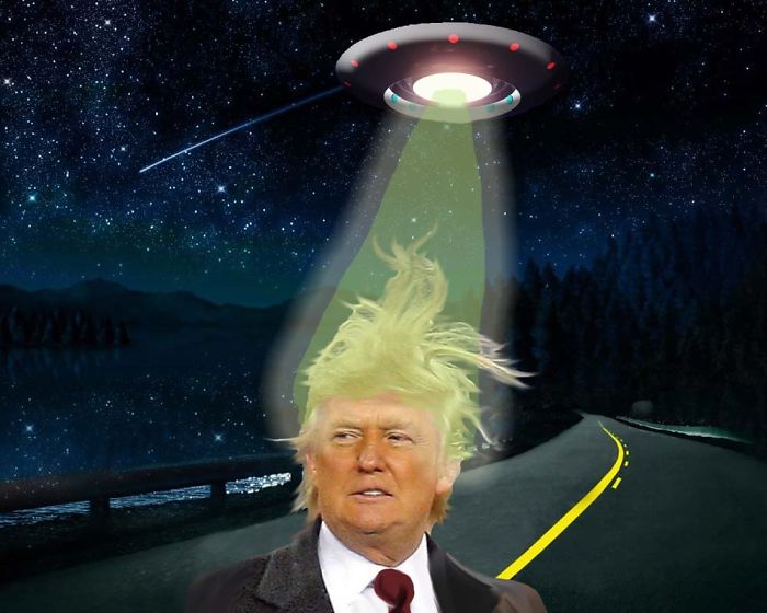 Trump's Magical & Funny Hair