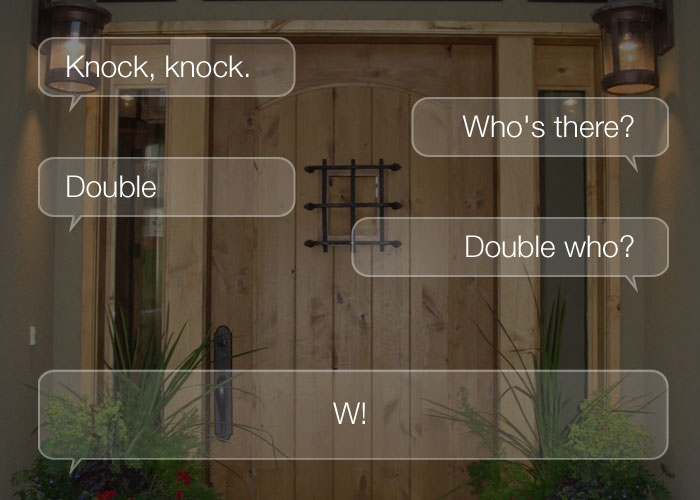 Best Knock Knock Jokes - Knock, knock. Who's there? Double. Double who? W!