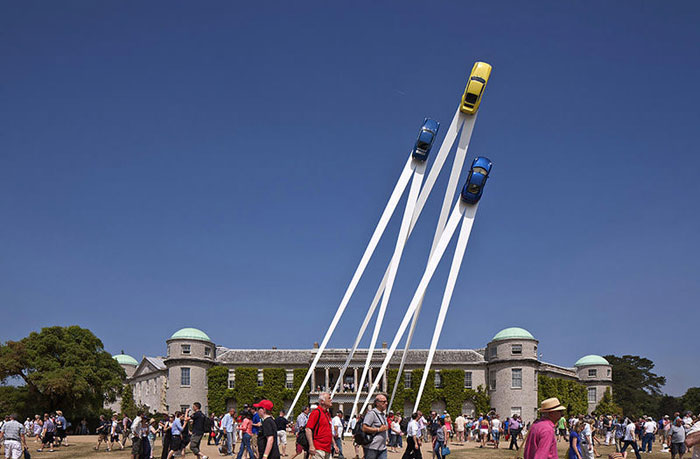 The Impossible Car Sculptures of Gerry Judah
