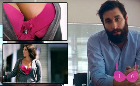 Girl Sets Up a Hidden Cam in Her Bra. Captured Video Will Make You Smile