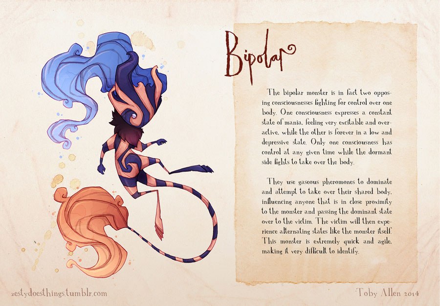 Bipolar Disorder (Manic Depression) - Types of Mental Illness & Disorders