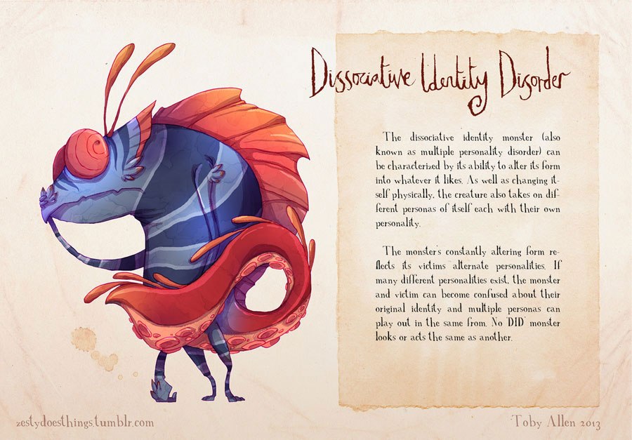 Dissociative Identity Disorder (Multiple Personality Disorder or DID) - Types of Mental Illness & Disorders