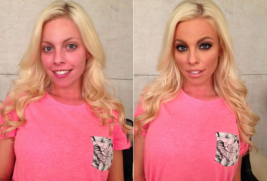 Incredible Before and After Makeup Photos - Brittany Amber