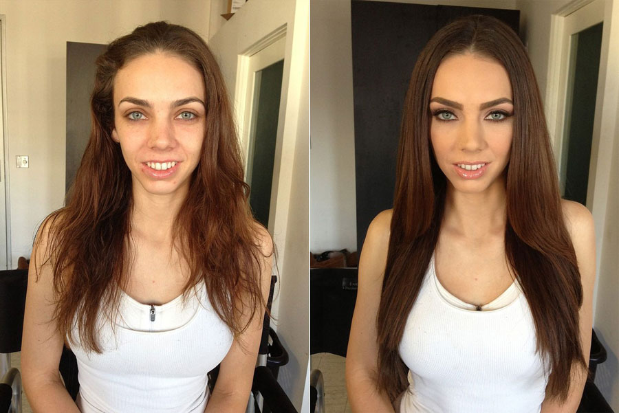 Stunning Before and After Makeup Photos - Tiffany Tyler
