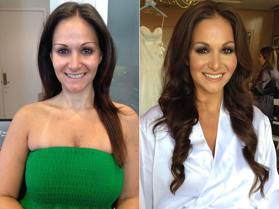 Stunning Before and After Makeup Photos - Michele Iny