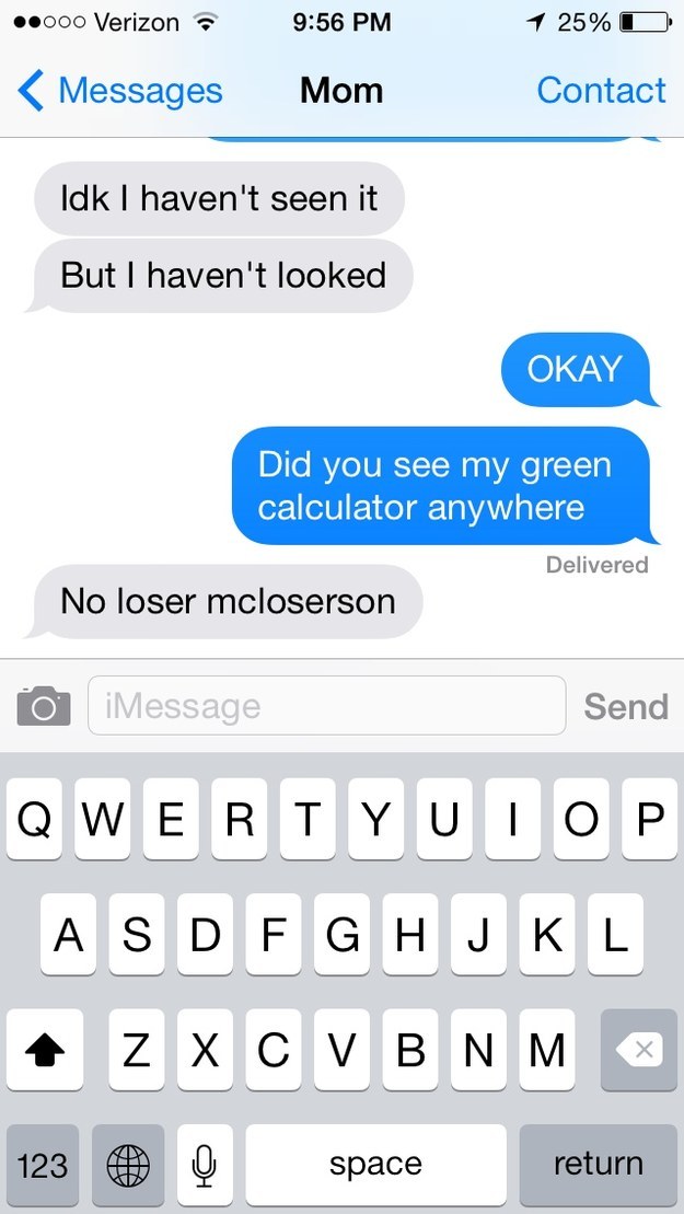 Funny Texts From Parents