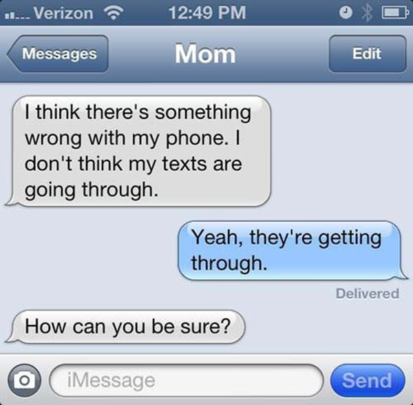Hilarious Text Messages